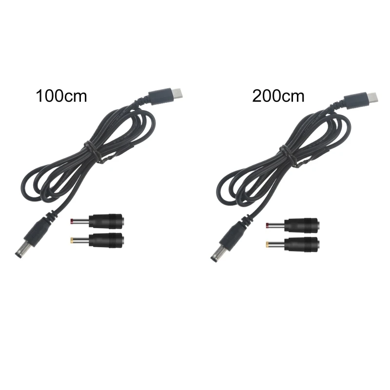 573A USB C Тип до 12 В 5 5x2 1 мм 3 5x1 35 4 0x1 7 Кабель питания с триггером PD для беспроводных