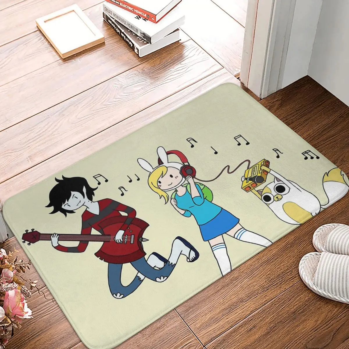 

Противоскользящий коврик для ванной комнаты, с изображением Джека Финна, телевизора, коврик для балкона, маршала ли