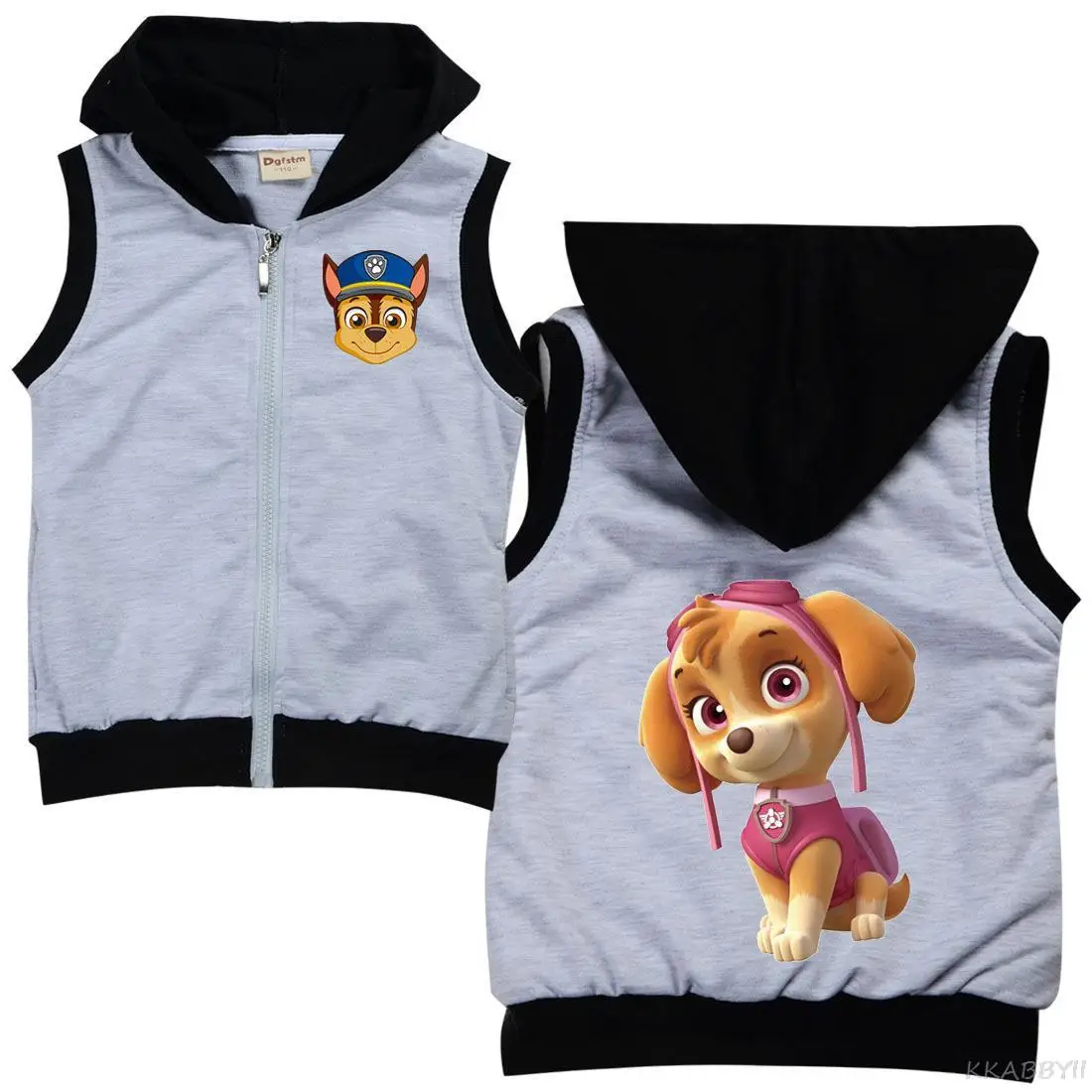 Детские куртки без рукавов с принтом Щенячий патруль