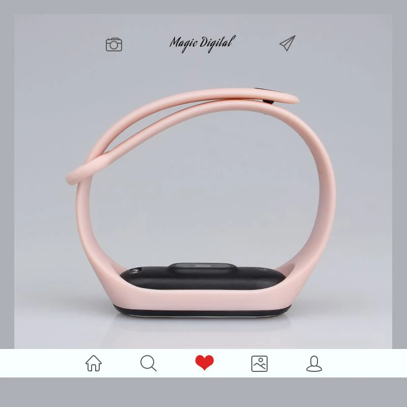 Ремешок для часов Xiaomi Mi Band 7 6 5 4 3 сменный Силиконовый браслет с защитой от пота и