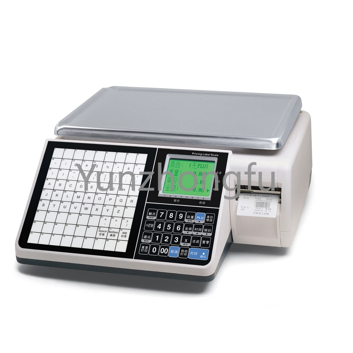 

Весы электронные цифровые с принтером штрих-кода, 30 кг