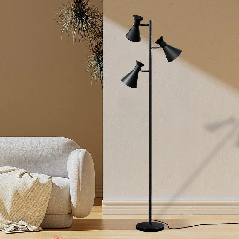 Современная Минималистичная настольная лампа комнатный абажур с 3 держателями