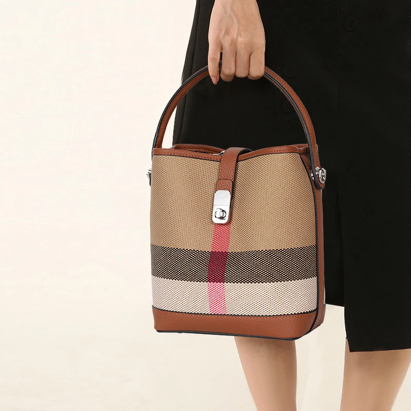 Женская сумка через плечо из воловьей кожи