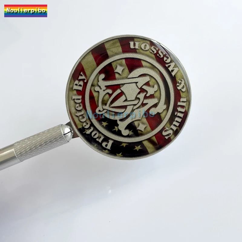 Наклейки на концентратор телефона Смита и Вессона силиконовые 3D для