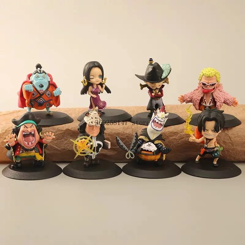 Оригинальные фигурки героев Аниме One Piece GK Oka Shichibukai Boa Ace Hancock Charlotte Linlin Marshall