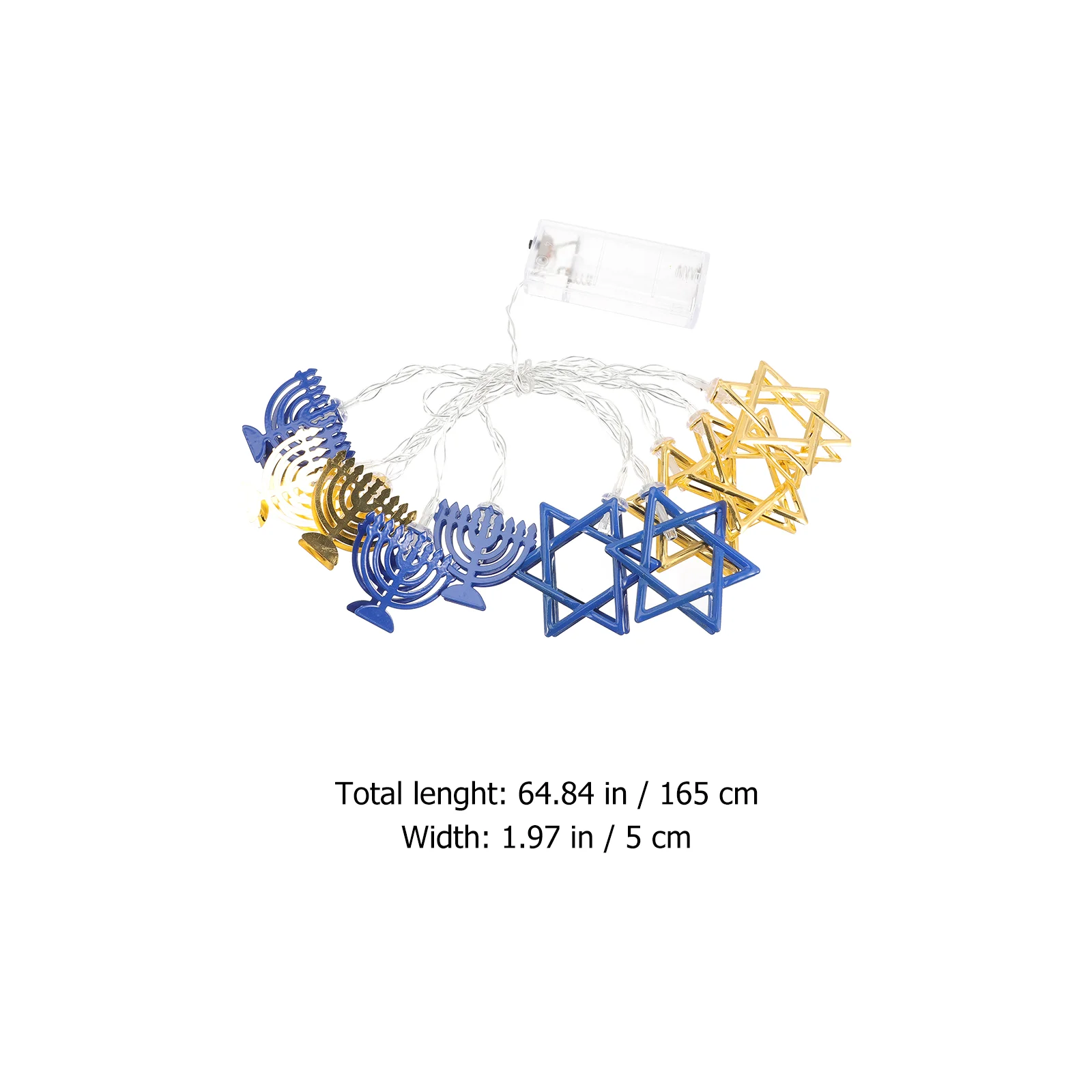 Украсьте Хануку гирлянды держатели Ярмарка Чанка кованое железо комнатная фея