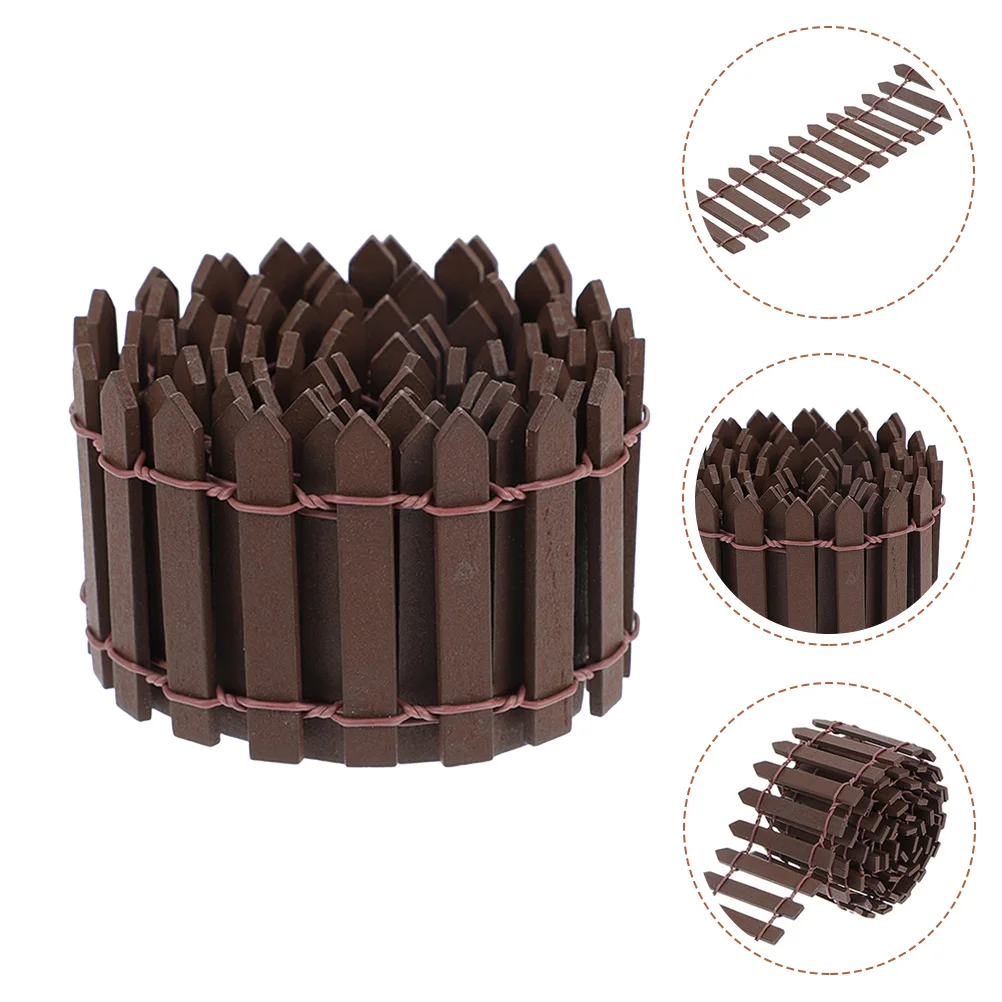 

Fence Landscape Decor Garden Fence Ornament Miniature Fence Decor