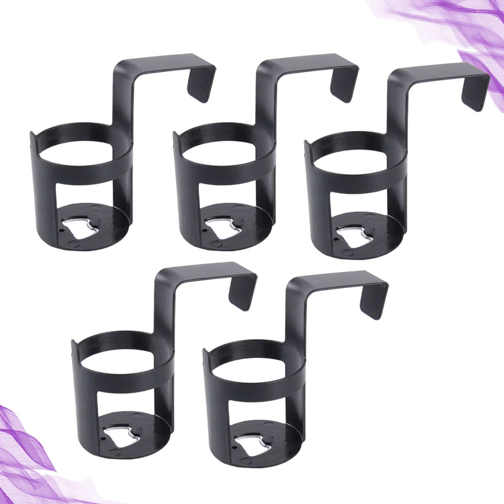 

5pcs Car Interior Hanging Rack Drinks Holder Plastic Universal Beverage Cup Holder Drink Bottle Rack Accessories