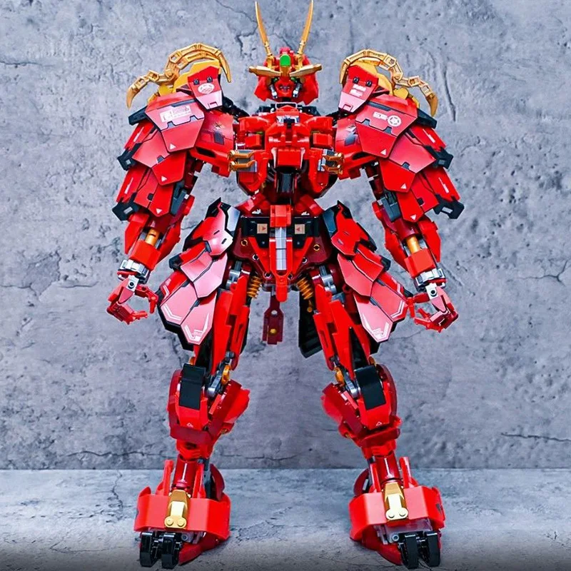 Конструктор MOC Idea Самурай робот-конструктор для сборки Строительный набор