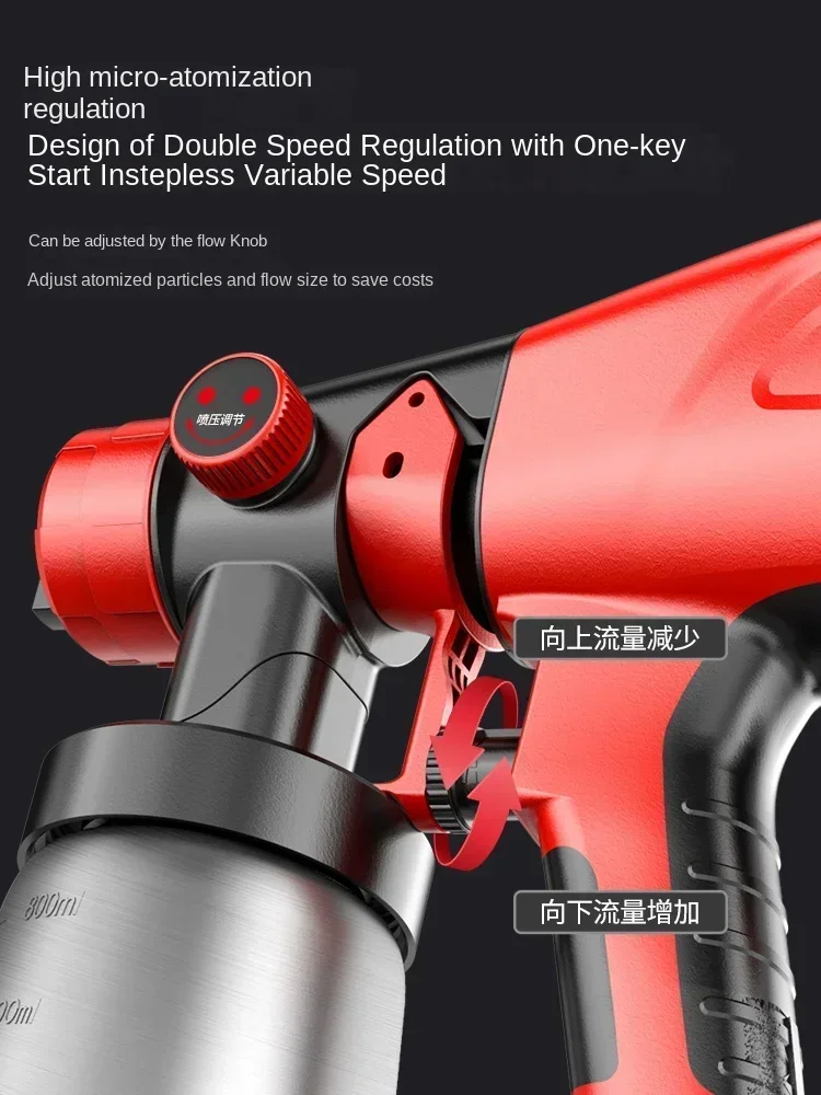 220V Latex Paint Gun Nozzle with High Atomization for Electric Sprayer and Spray