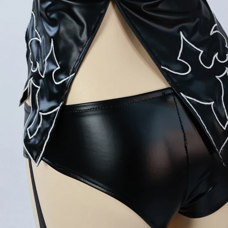 A2 Косплей Костюм Игра NieR:Automataa Черный Полный Комплект Для Женщин Девушка Хэллоуин