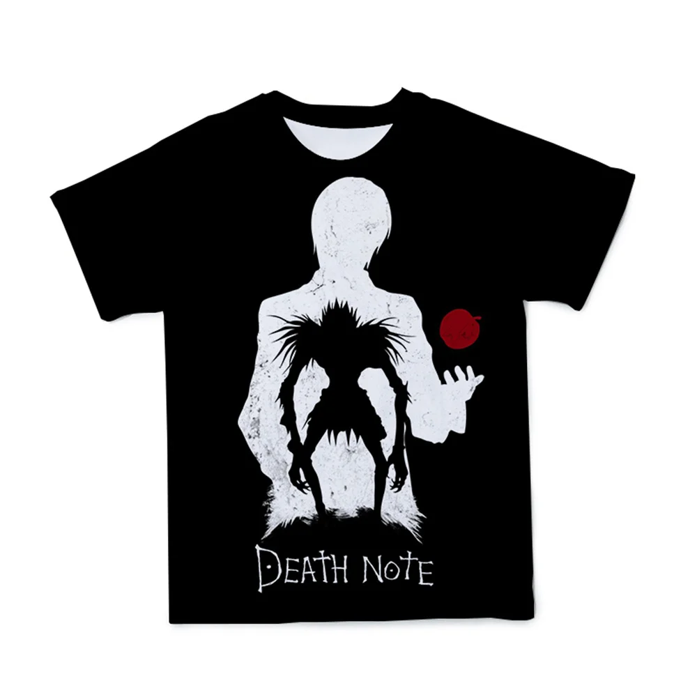 

Футболка мужская с принтом из аниме «Death Note»