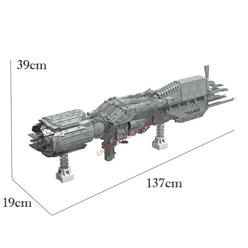 9737 шт. серия космических фильмов USS SULACO 9816 модель космического корабля сделай сам