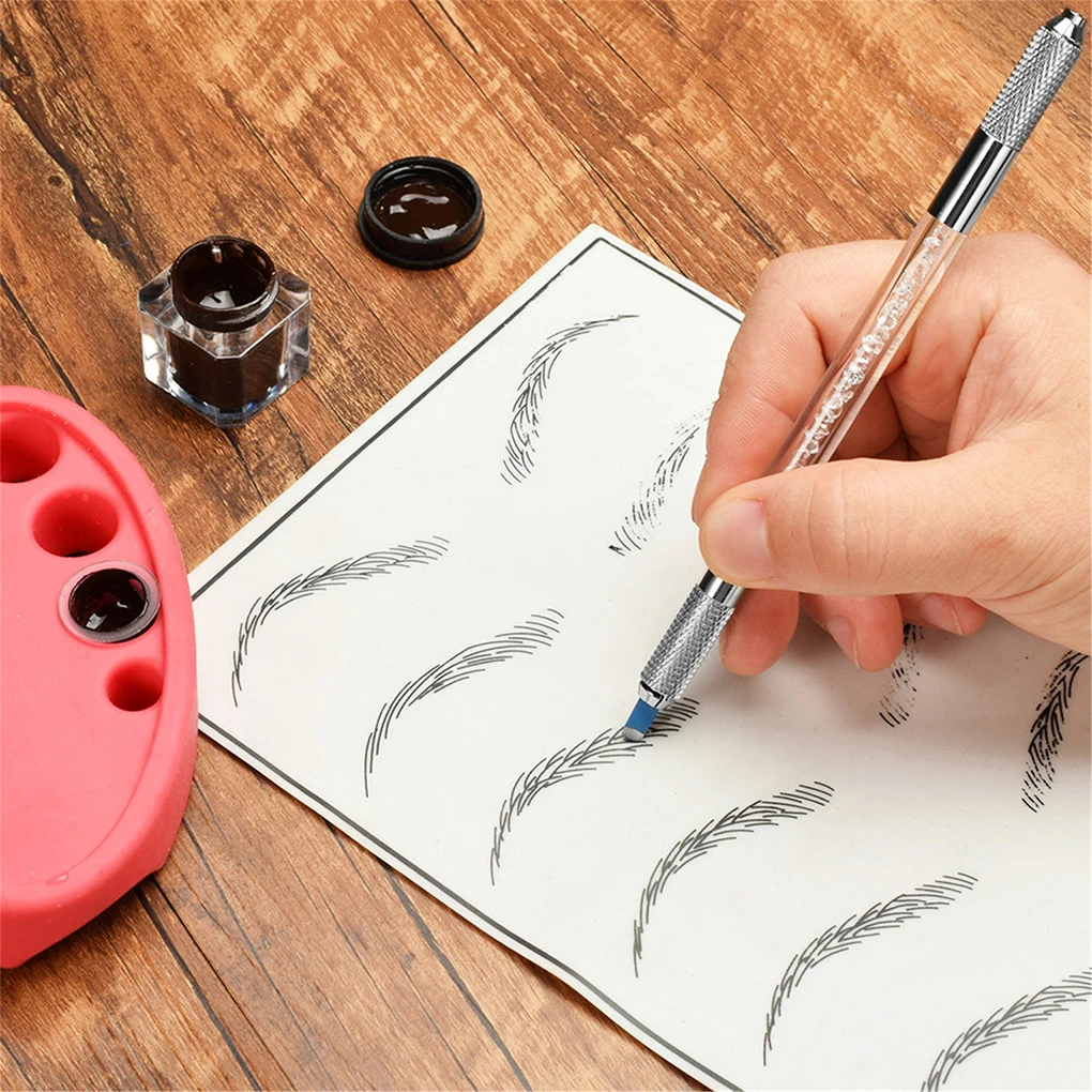 

Ручка для перманентного макияжа ATOMUST, ручка для глаз, бровей, губ, ручные ручки для боди-арта лица, профессиональные салоны, инструменты для к...