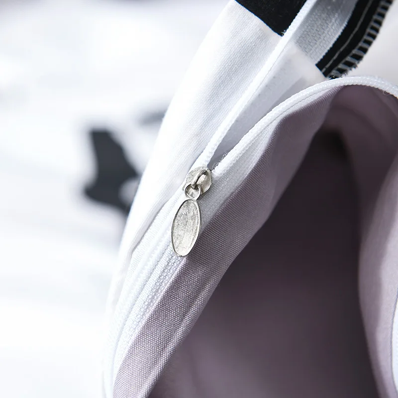 Комплект постельного белья односпальный двухспальный с модным принтом | Дом и