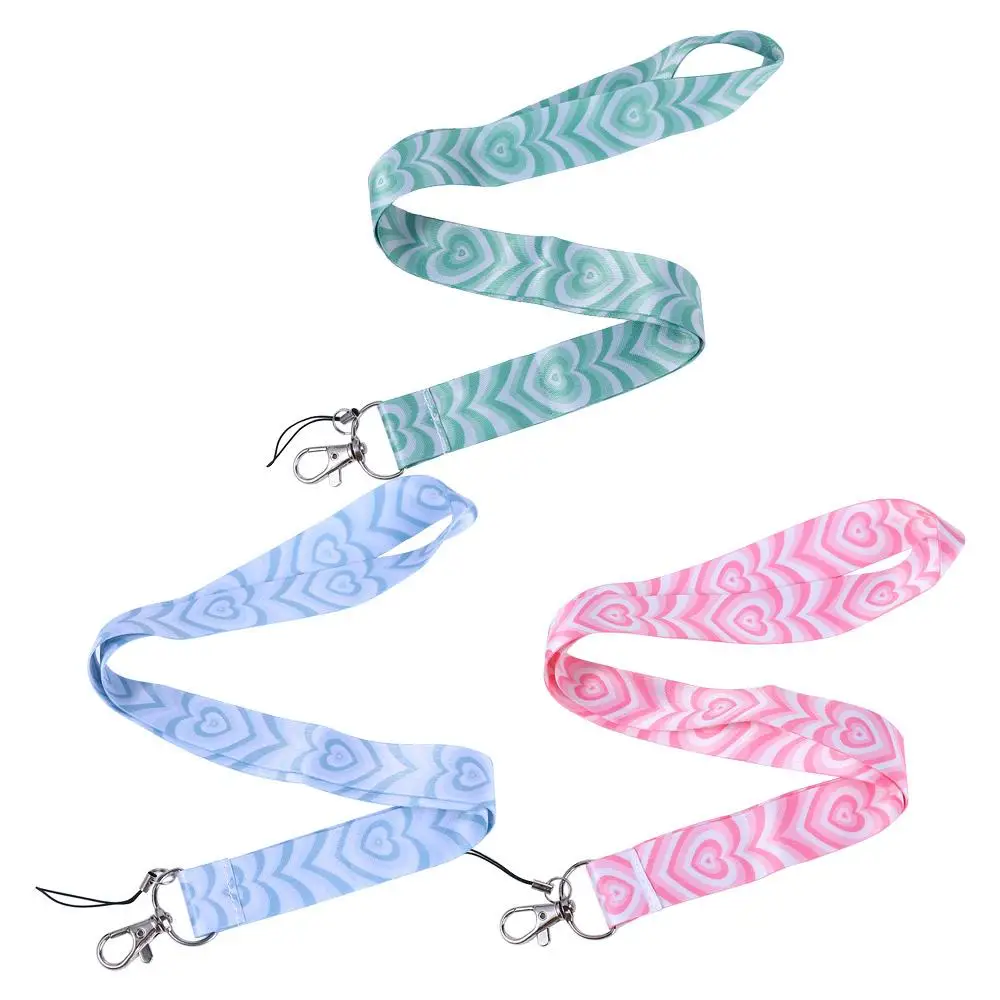 Брелок для ключей лента брелок держатель именной бирки бейджа ремешок в форме