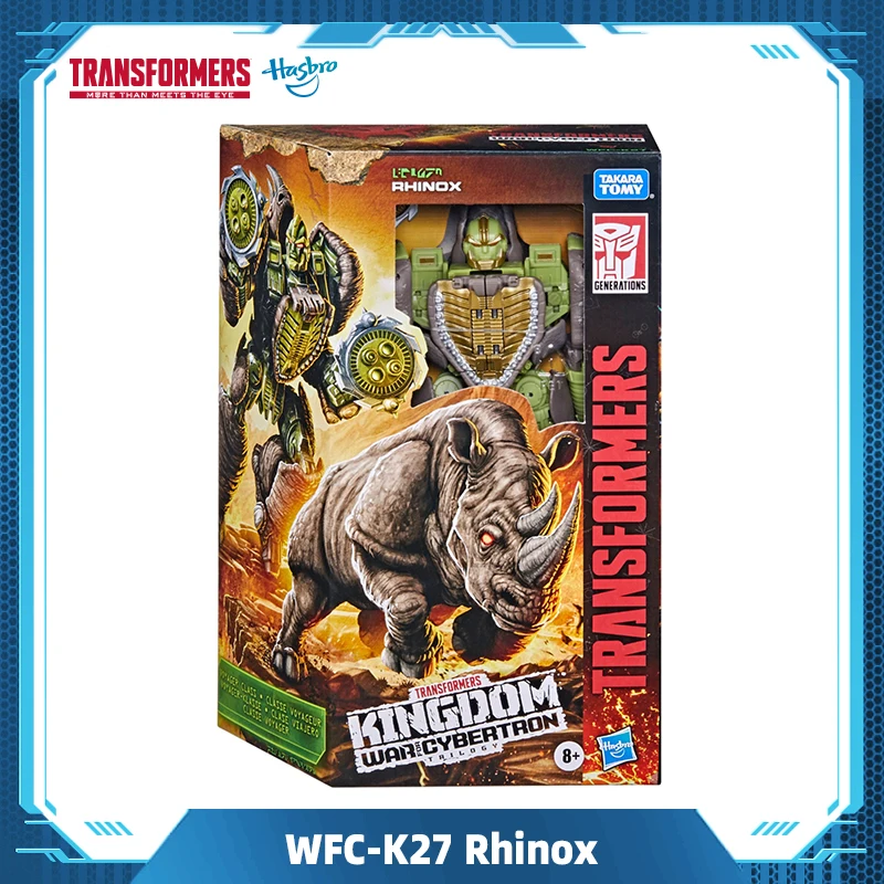 

Hasbro Transformers Generations War for Cybertron Kingdom Voyager WFC-K27 Rhinox Toys ‎for Kids Birthday Gift F0695