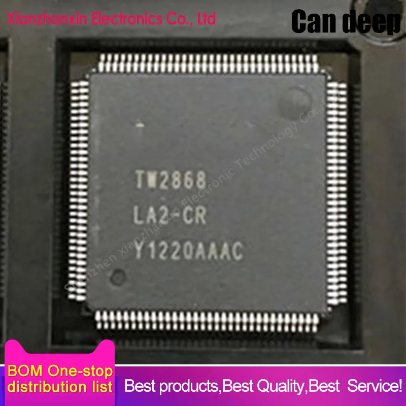 

1pcs/lot TW2868-LA2-CR TW2868 TQFP-128 Four channels video decoder new and original