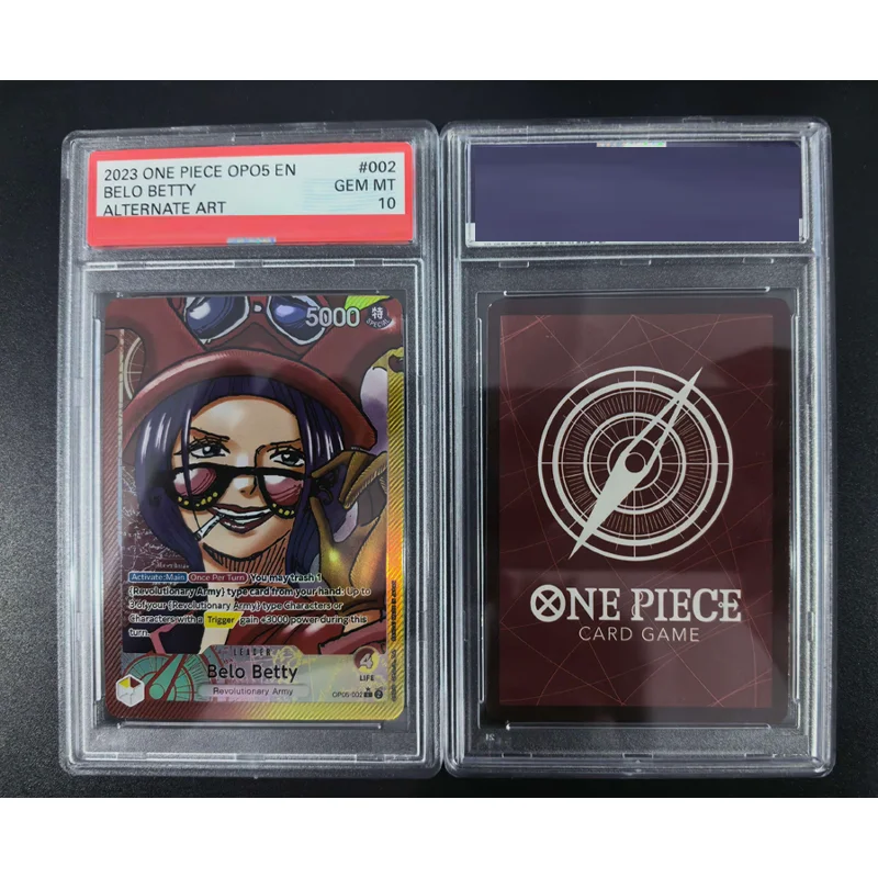 Фото DIY Proxy 2023 One Piece OP05-001 Пробуждение новой эпохи # 001 SABO ALTERNATE ART Gem Mt 10 Коллекция аниме-карт №2