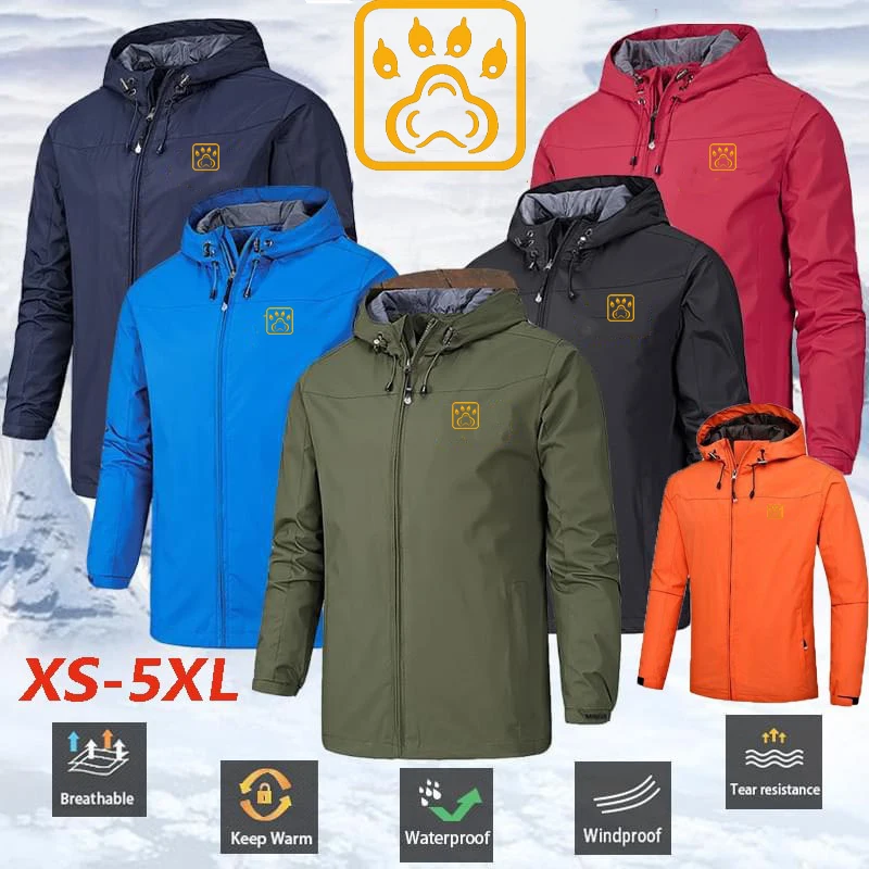 

Мужская уличная куртка, модная одежда, уличный ветрозащитный и водонепроницаемый всесезонный костюм для альпинизма, новая мужская куртка