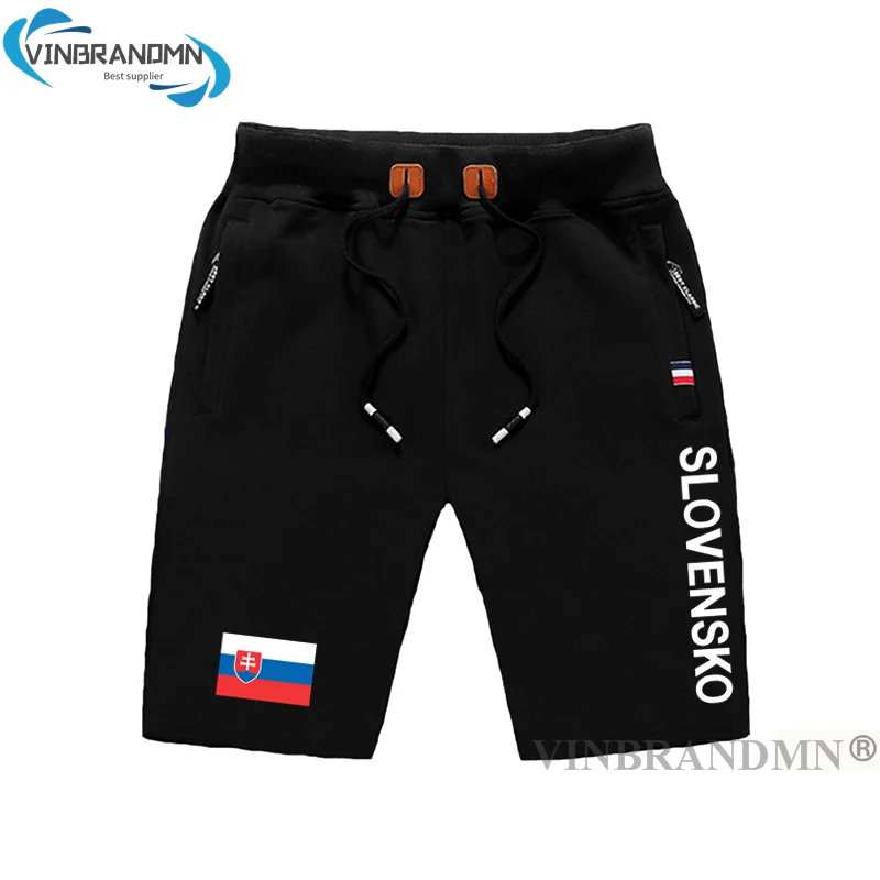 

Slovak Republic Slovakia mens shorts beach man men's board shorts flag workout zipper pocket sweat bodybuilding SVK Slovensko