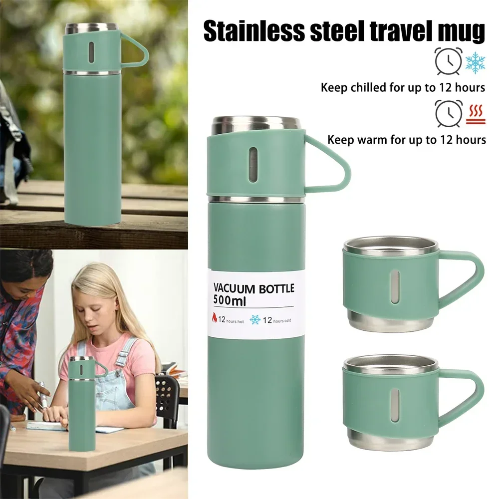 Термос с чашкой из нержавеющей стали 500 мл