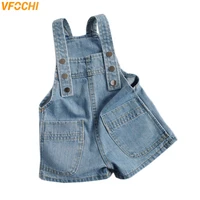 vfochi new girl dungaree shorts denim playsuit kids clothes for childrens clothing summer jeans jumpsuits girls overalls shrots