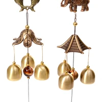 asian style garden wind chime decoration out garden outdoor elephant garden wind chime cyprinoid wind chime for garden decor