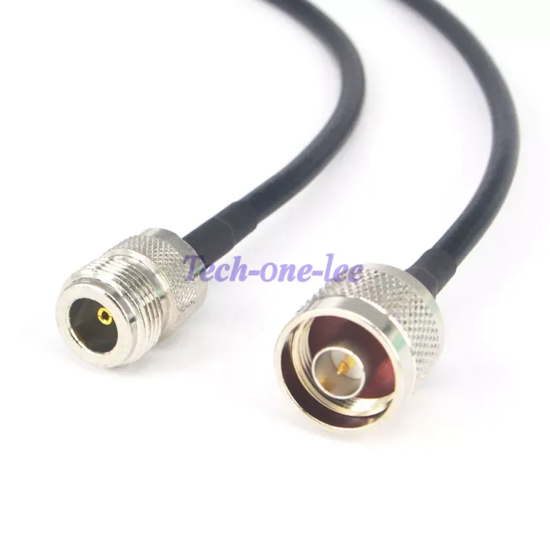 

type Male to Female RF Coax Adapter Extension RG58 Jumper Cable 500mm