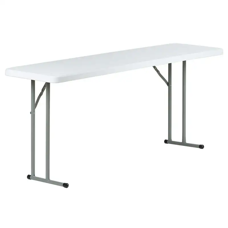 

ft Plastic Folding Training Table, White