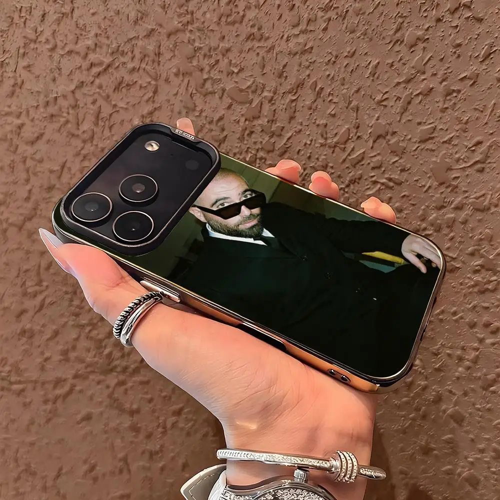 Фото Чехол для телефона Omer Adam, серебристый корпус lMDColor для iPhone 18, 17, 16e, 15, 14, 13, 12, 11 Pro Max Plus №2
