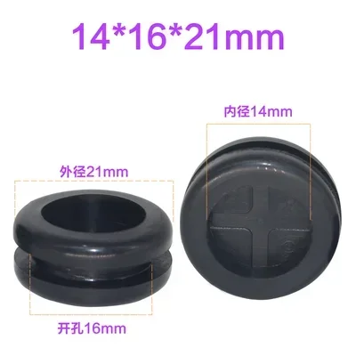 

Черная резиновая втулка для проводов, заглушка для отверстий в брандмауэре, пылезащитная крышка, уплотнительное кольцо, электрическая коробка, впускной выход, уплотнительная прокладка, держатель кабелей, протектор