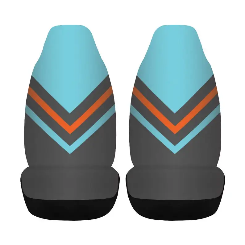 

Car Seat Cover Angular Blue Airbag Compatible (Set of 2)
