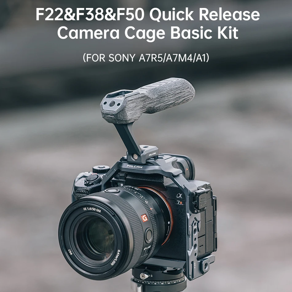FALCAM F22&ampF38&ampF50 Быстросъемный базовый комплект клетки с переносной рукояткой для