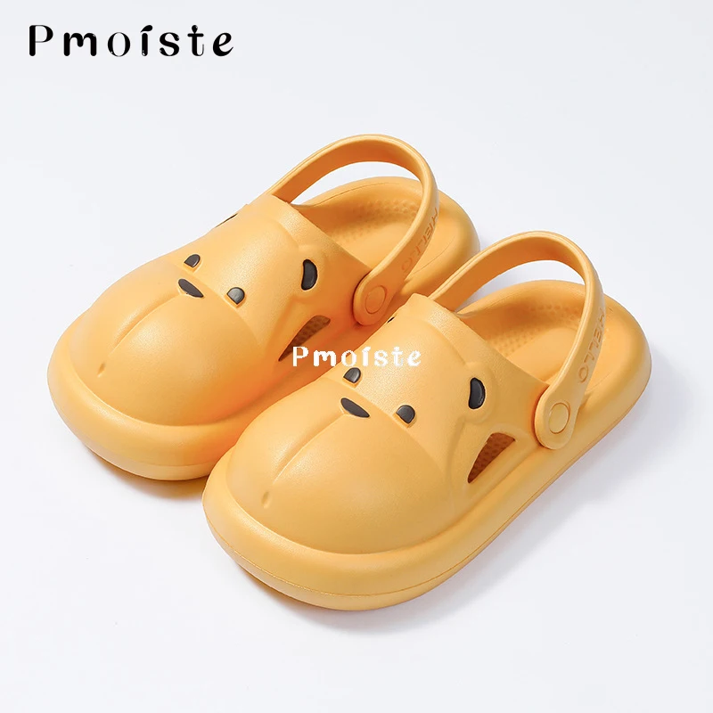 Women's Home Slippers  Cartoon Cute Thick Sole Shoes for Women Summer 2023 EVA Slipper Soft Non-slip Indoor Sandals Lightweight
