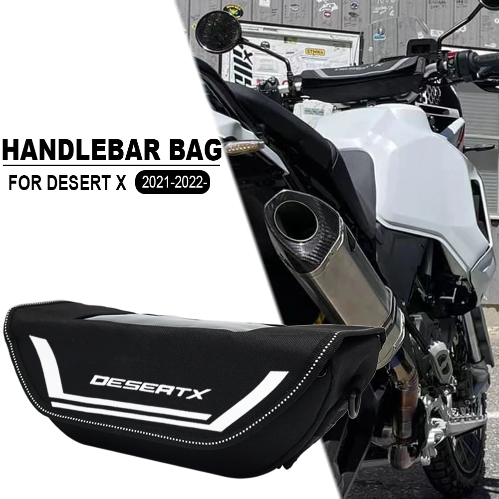 

FOR Ducati Desert X DesertX 2021 2022 - Motorcycle 2023 new Waterproof motorcycle handlebar travel navigation bag