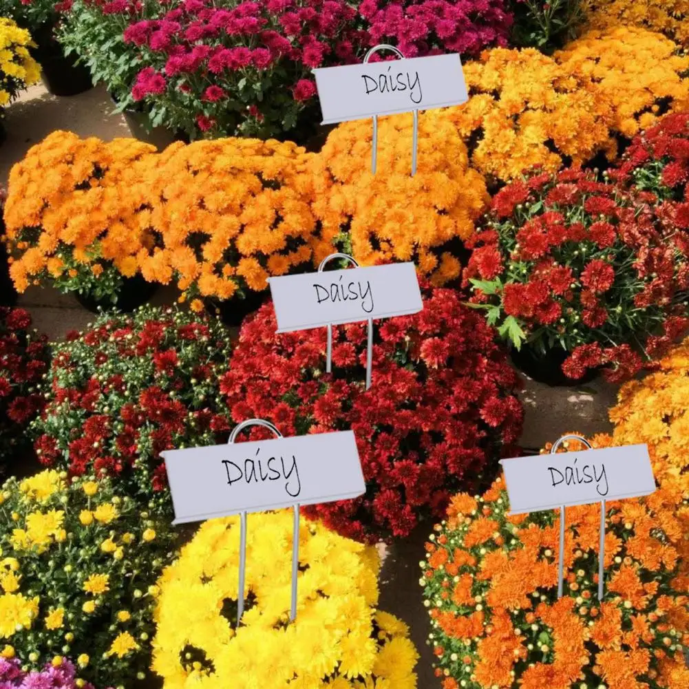 

15Pcs Convenient Garden Markers Portable Garden Stakes Reusable Plant Labels Garden Stake Tags Flower Arrangement Sign