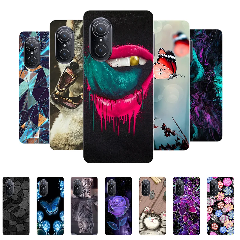 

Phone Case For Huawei Nova 9 SE Case Bumper Soft Silicone Cover For Huawei Nova 9 SE 6.78" Cool Cartoon Case for Nova9 SE 9se