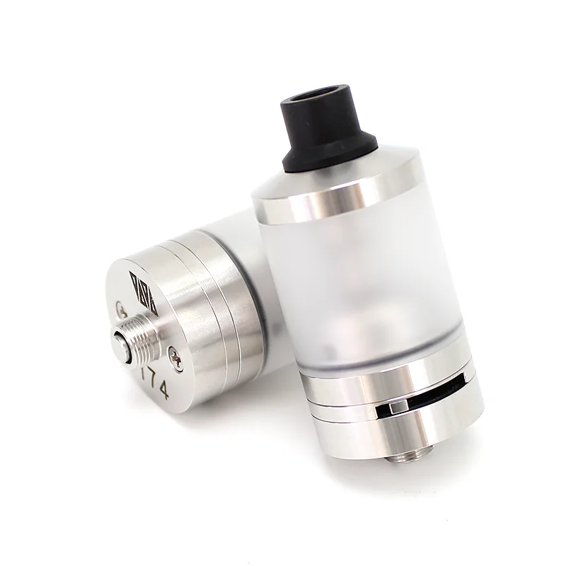 

SXK Style NarVa RTA E Cigarette Atomizer 316SS 3.5ml 22mm Adjustable Airflow 510 Drip Tip Replaceable PCTG Tank By Nar Mods