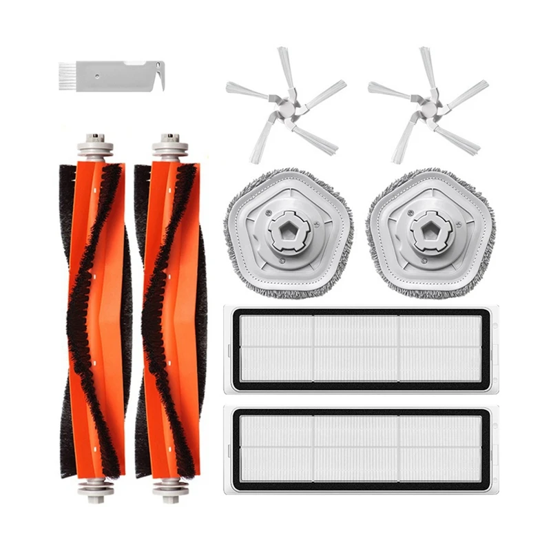 

Main Brush Side Brush Mop Cloth HEPA Filter For Xiaomi Dreame Bot W10 Vacuum Cleaner Accessories Replacement Parts