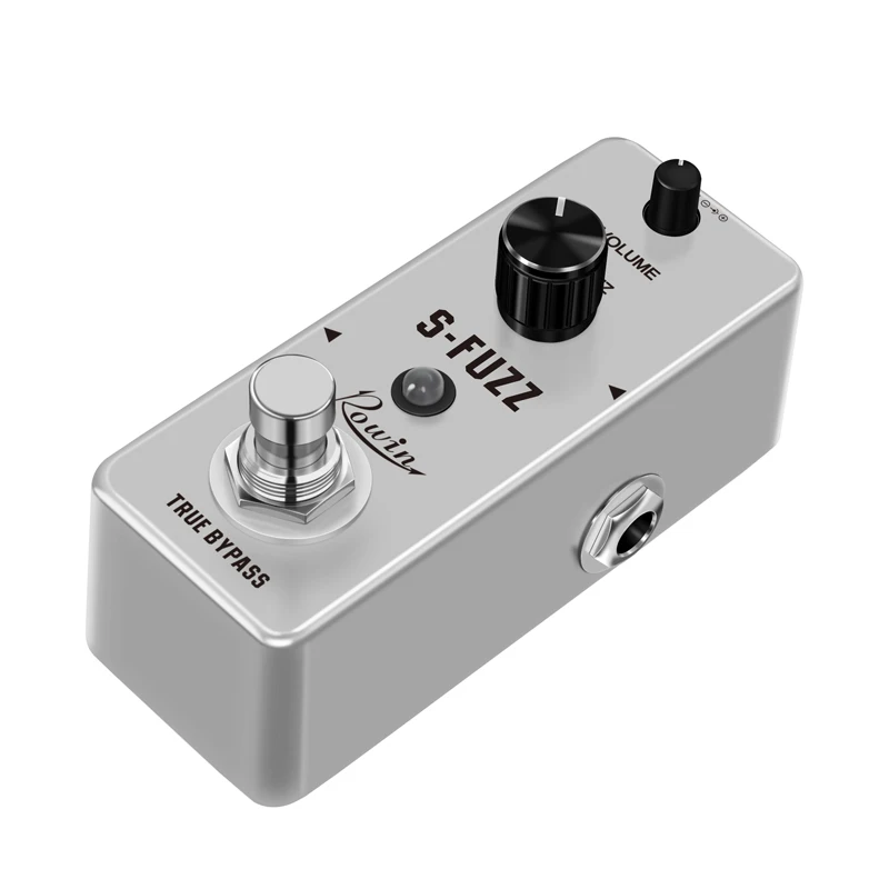Педаль Rowin для гитары S-Fuzz Classic Smooth Vintage Fuzz Tone эффекты громкости эффектор