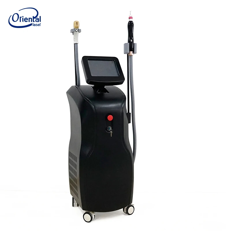 

1064nm 532nm 1320nm vertical long pulse nd yag tattoo removal laser / Diode Laser Hair removal beauty machine 755 808 1064nm