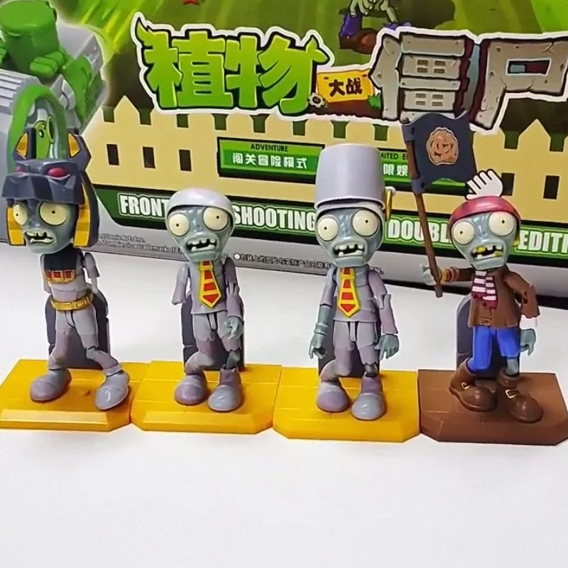 Фото Plants Vs. Zombies 2, серия Pirate Harbor, серия «Таинственный Египет», слепая коробка, фараон, железная бочка, сборка зомби, игрушки, модель в подарок №2