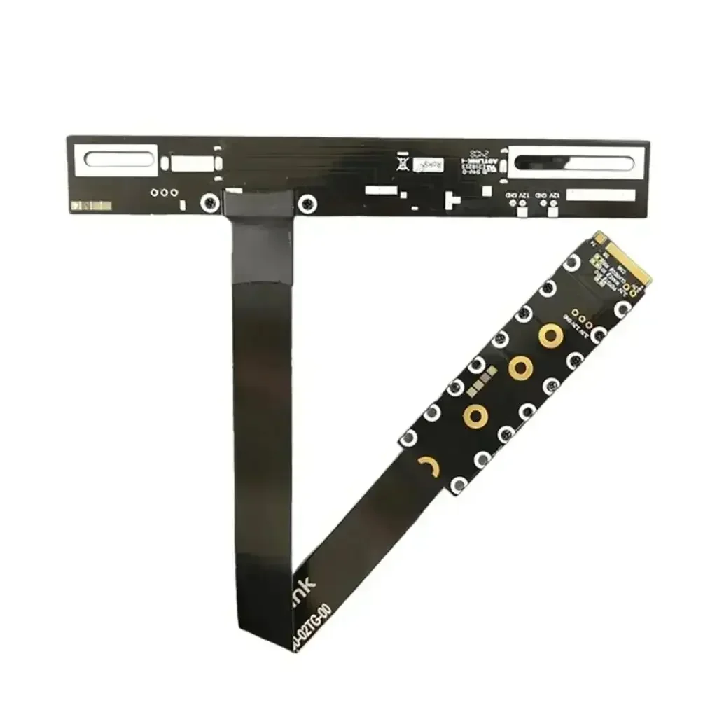 Кабель-удлинитель для видеокарты M.2 NVMe Key M-PCI-E 5 0 x16 с поддержкой SATA
