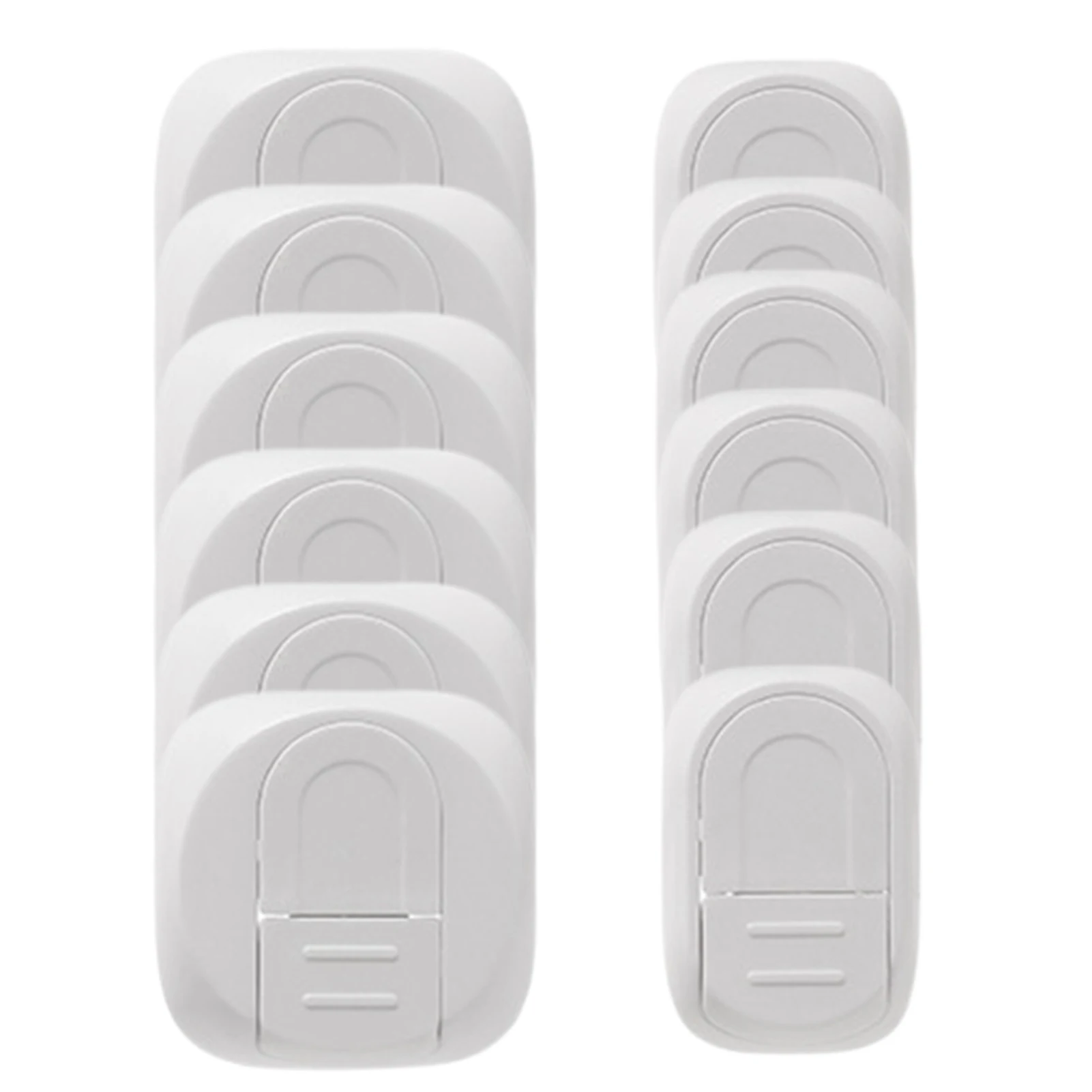 

12PCS Security Electric Socket Outlet Plug Two Phase Three Phase Safe Lock Cover For Babies Kids Safety Protection