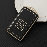 new tpu car key case full cover for renault koleos kadjar megane talisman captur espace clio 2016 2019 4 button accessories