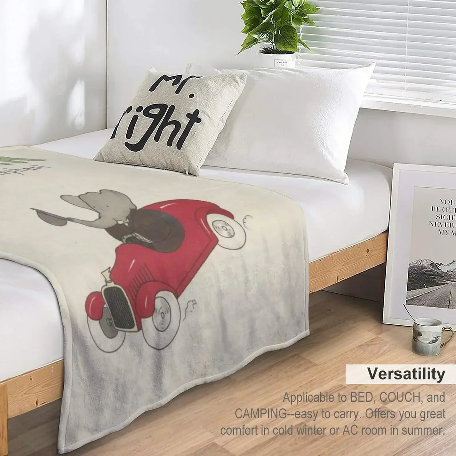 Одеяло Histoire de Babar аниме меховые одеяла