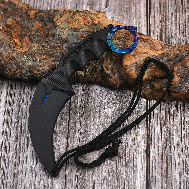 Новинка 2022 нож керамбит CS GO Counter Strike тактическое поле ножной Кард уличная