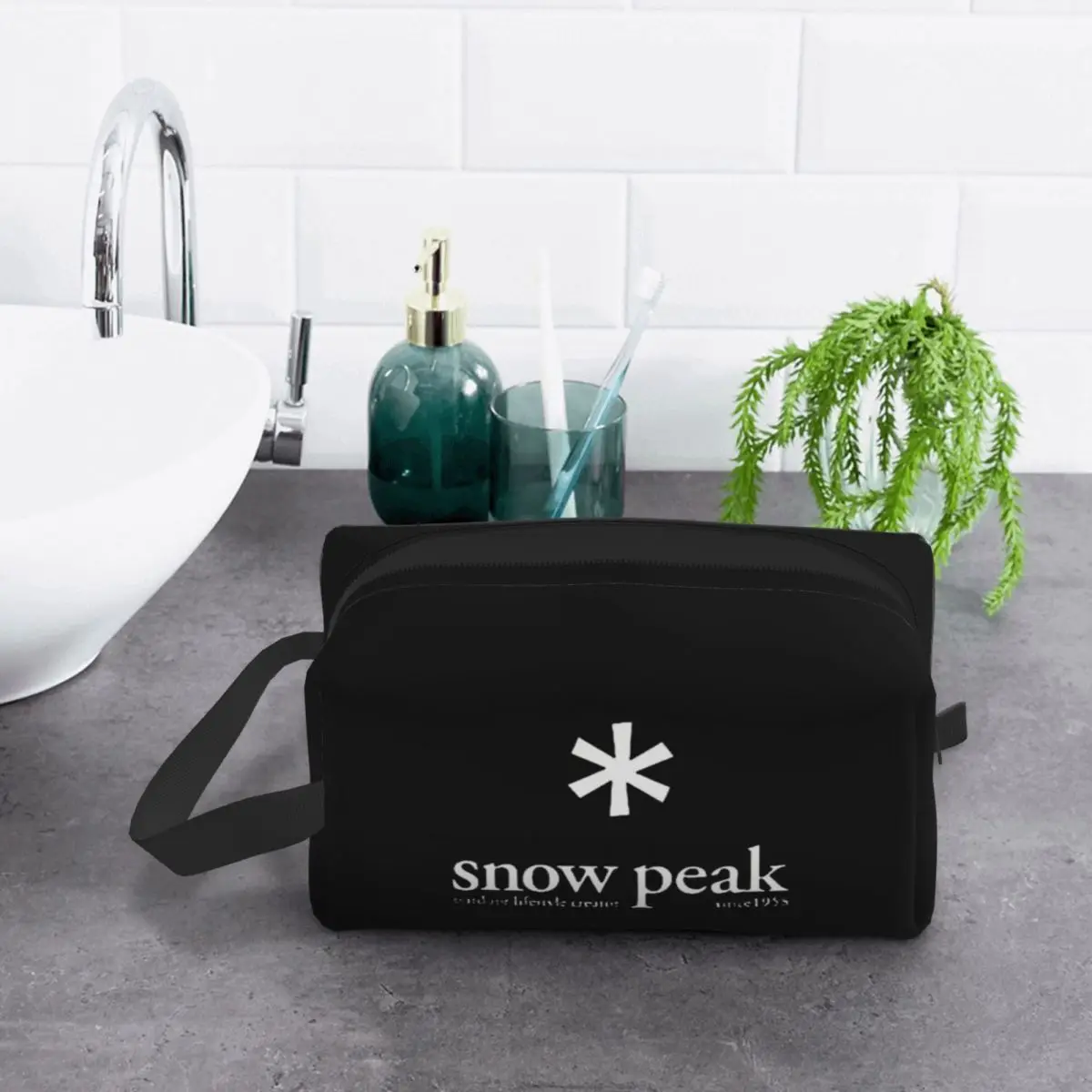 Snow Peak Портативная дорожная косметичка большой емкости для хранения туалетных