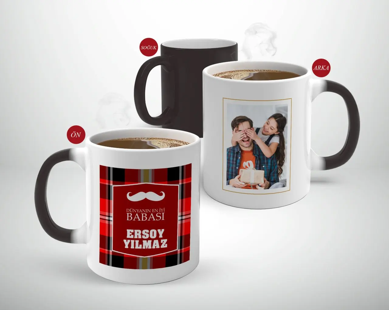 

Персонализированные Fathers Day Gift», «фото волшебная кружка Bardak-48
